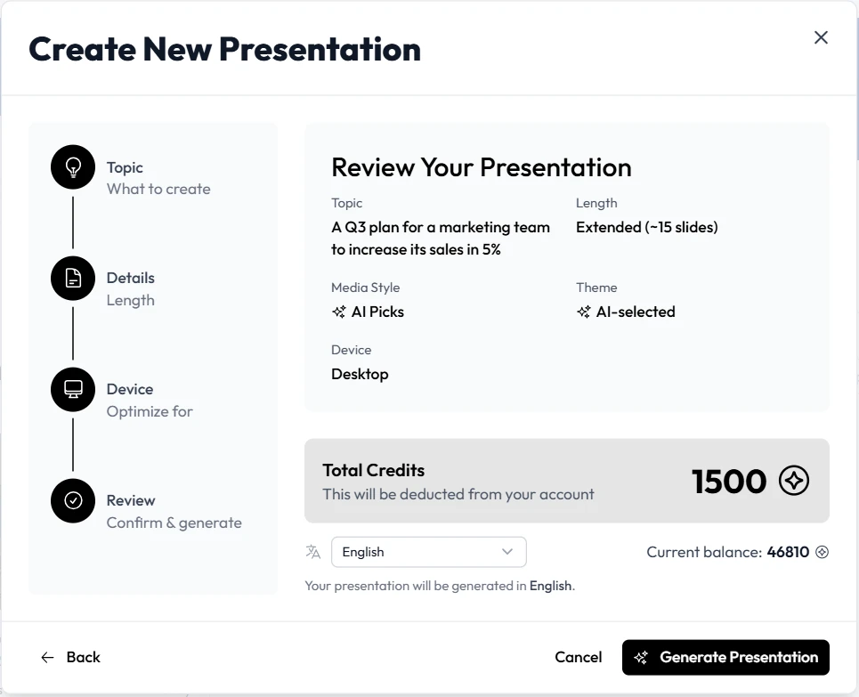 Best AI Presentation Software for Corporate Training Teams | Unni.ai