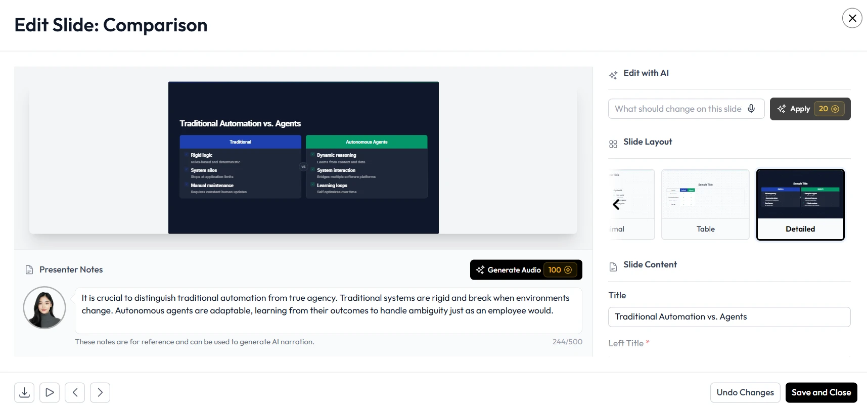 Static Slides Are Dead: How AI-Generated Video Narration is Boosting Engagement