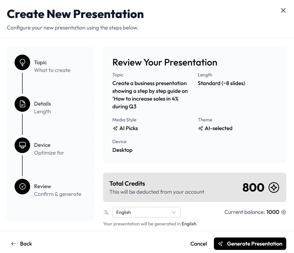 Why Unni is the Best AI Presentation Generator for Coursera Course Creators