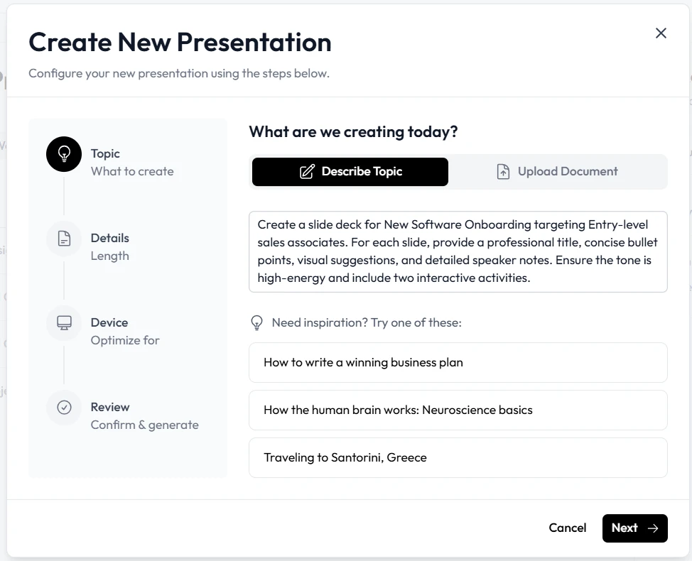 Best AI Tool for Course Slides and Digital Learning Products | Unni.ai