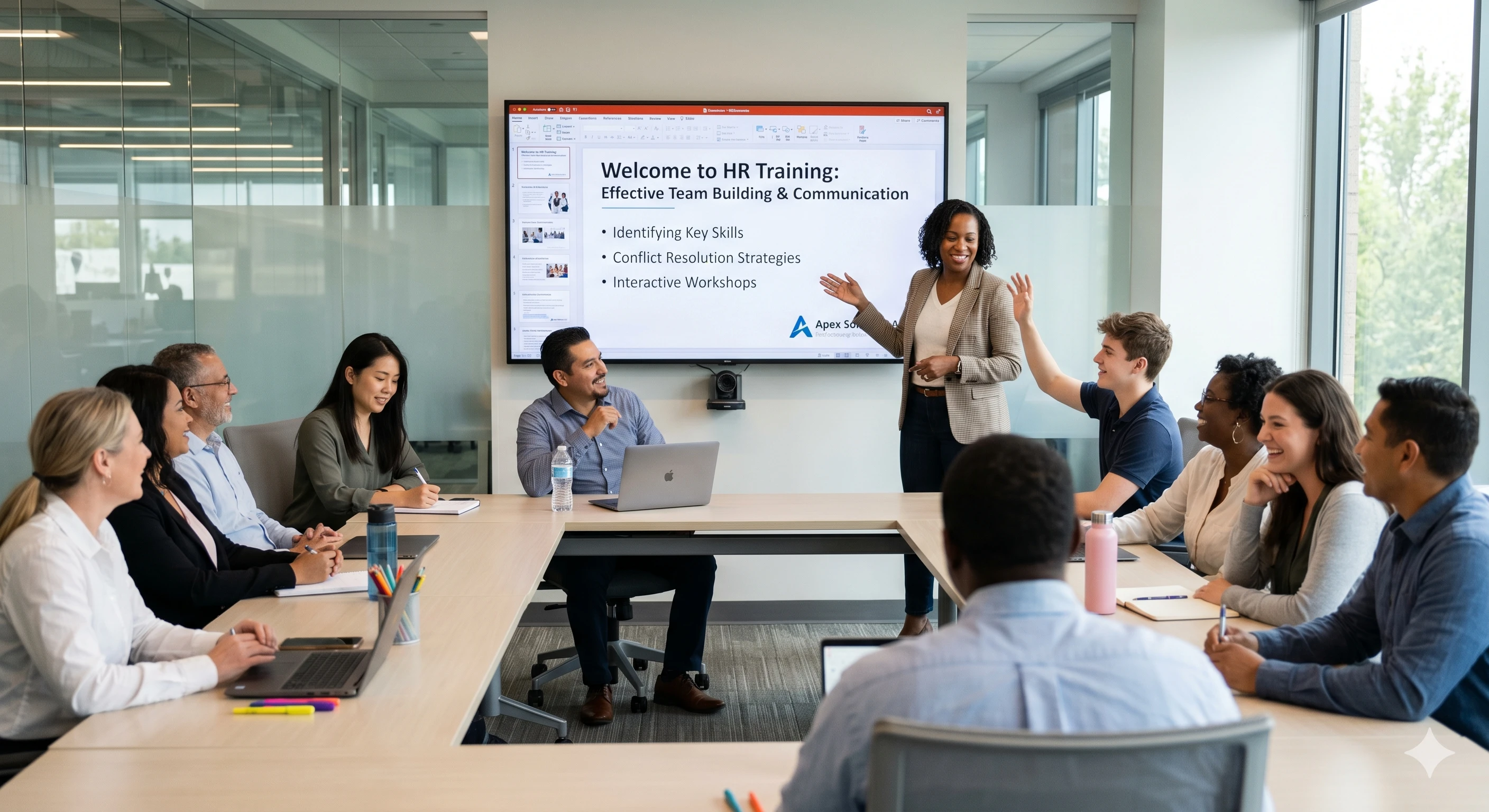 How HR Teams Create Better Training Slides with Educational AI