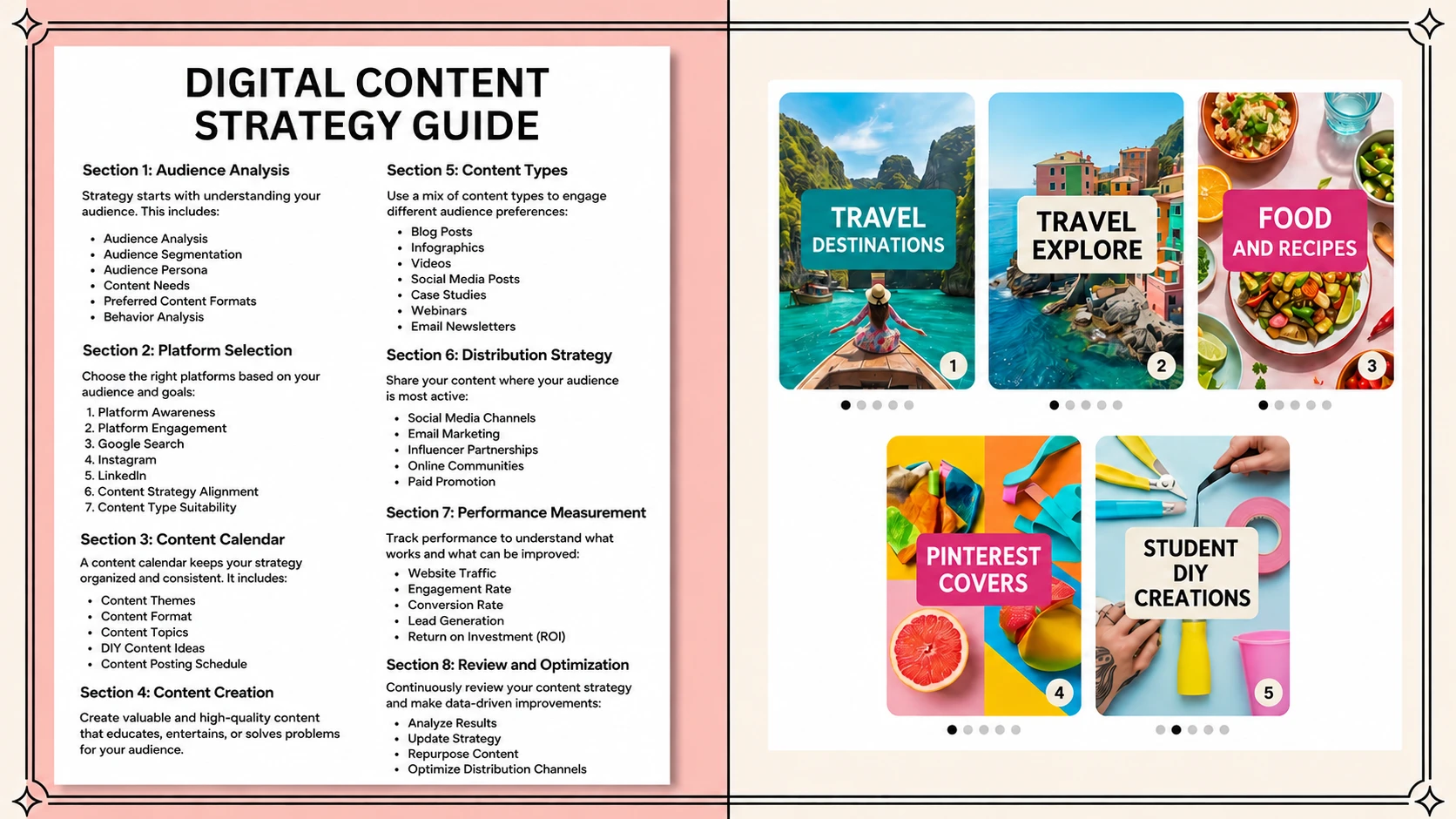 Using AI Slideshows to Create Viral Pinterest Educational Content