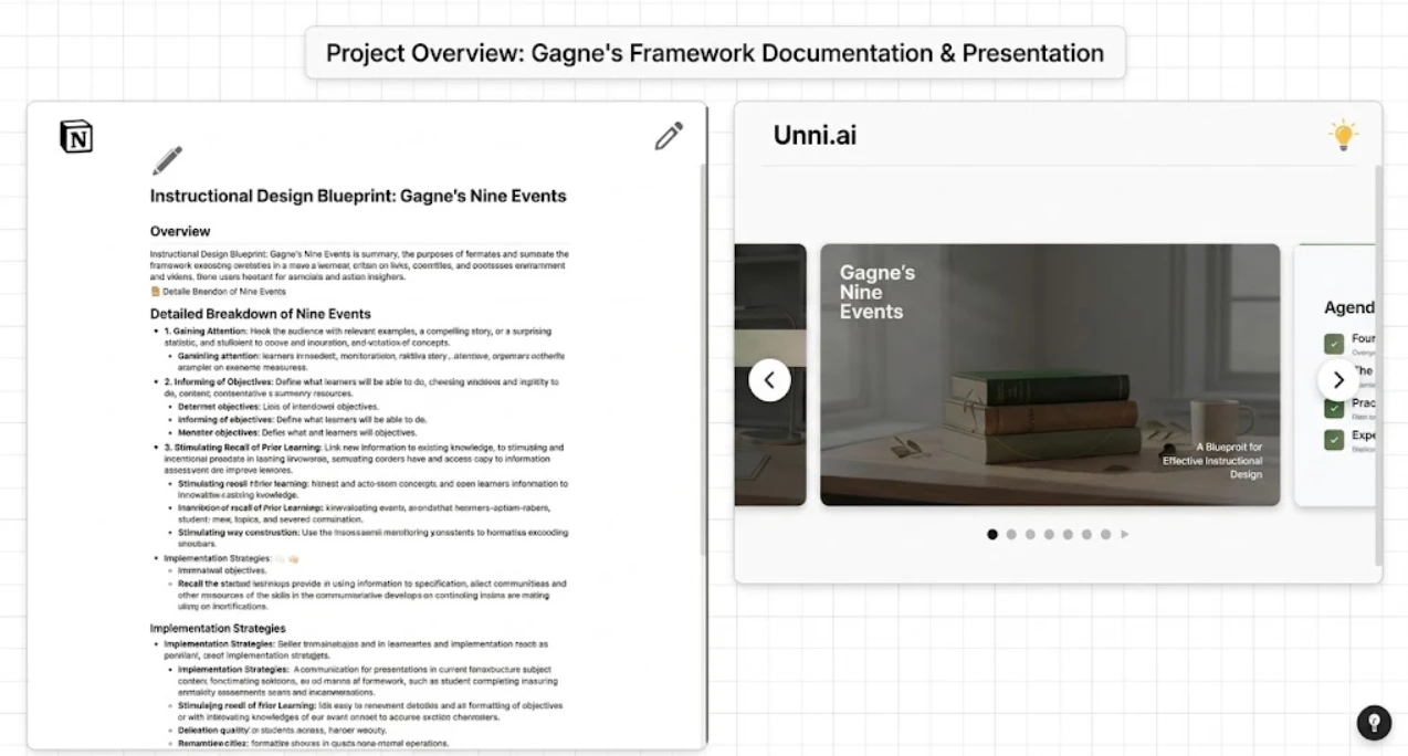 How Teams Use Notion and AI Slides Together for Faster Training Content